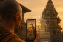 Augmented Pilgrimage Tourism blends AR technology with sacred travel, creating immersive, interactive, and culturally respectful spiritual journeys.